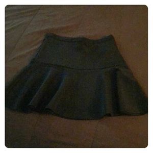 Cute black cheerleader shirt! With gold zipper